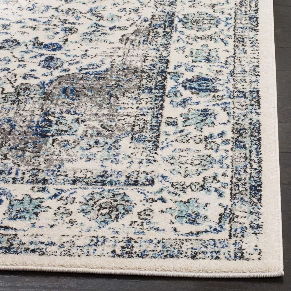 Safavieh Evoke EVK220D-4 4&#39; x 6&#39; Grey/Ivory Area Rug, , large