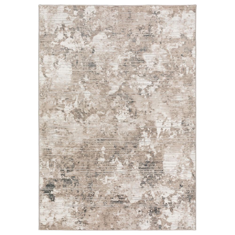 Dalyn Rug Company Rhodes RR4 9" x 13" Taupe Area Rug, , large