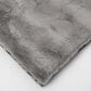 Central Oriental Avid Faux Fur Gray 9" x 12" Area Rug, , large