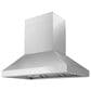 Zephyr Titan 54" Externally Vented Island Range Hood with TruHue in Stainless Steel, , large