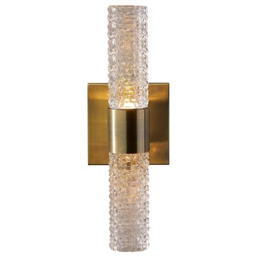 Adesso Harriet LED Wall Lamp in Antique Brass, , large