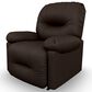 Best Home Furnishings Leather Rocker Recliner in Walnut, , large