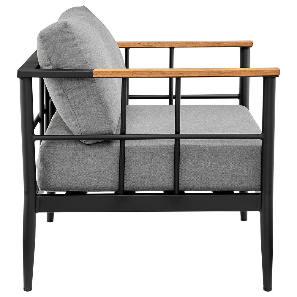 Blue River Shari 4-Piece Patio Conversation Set in Black, , large