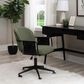 Linon Home Decor Karri Office Chair in Olive Green, , large
