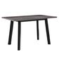 Davis International Counter Table and 6 Counter Stools in Black, , large