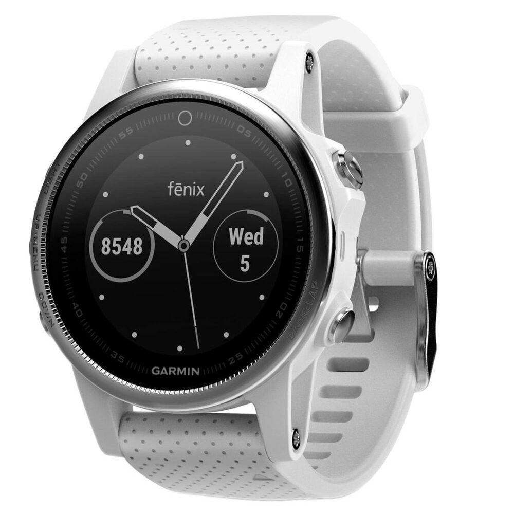Garmin Fenix 5S - White with Carrara White Band, , large