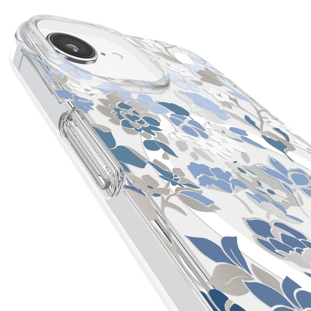 Kate Spade Protective MagSafe Case for Apple iPhone 16e/15/14/13 in Flowerbed Blue, , large