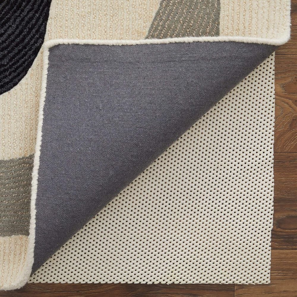 Feizy Maguire 8905F 8&#39; x 10&#39; Ivory and Black Area Rug, , large