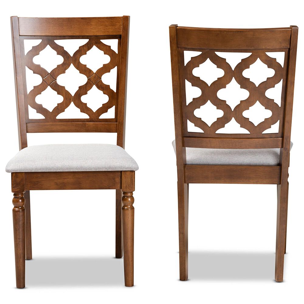 Baxton Studio Ramiro Side Chair in Walnut Brown (Set of 2), , large