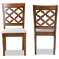 Baxton Studio Ramiro Side Chair in Walnut Brown (Set of 2), , large