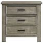 Mayberry Hill Sullivan 3-Drawer Nightstand in Drift Grey, , large