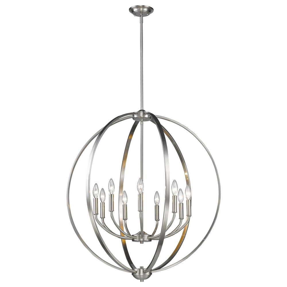 Golden Lighting Colson 9-Light Chandelier in Pewter, , large