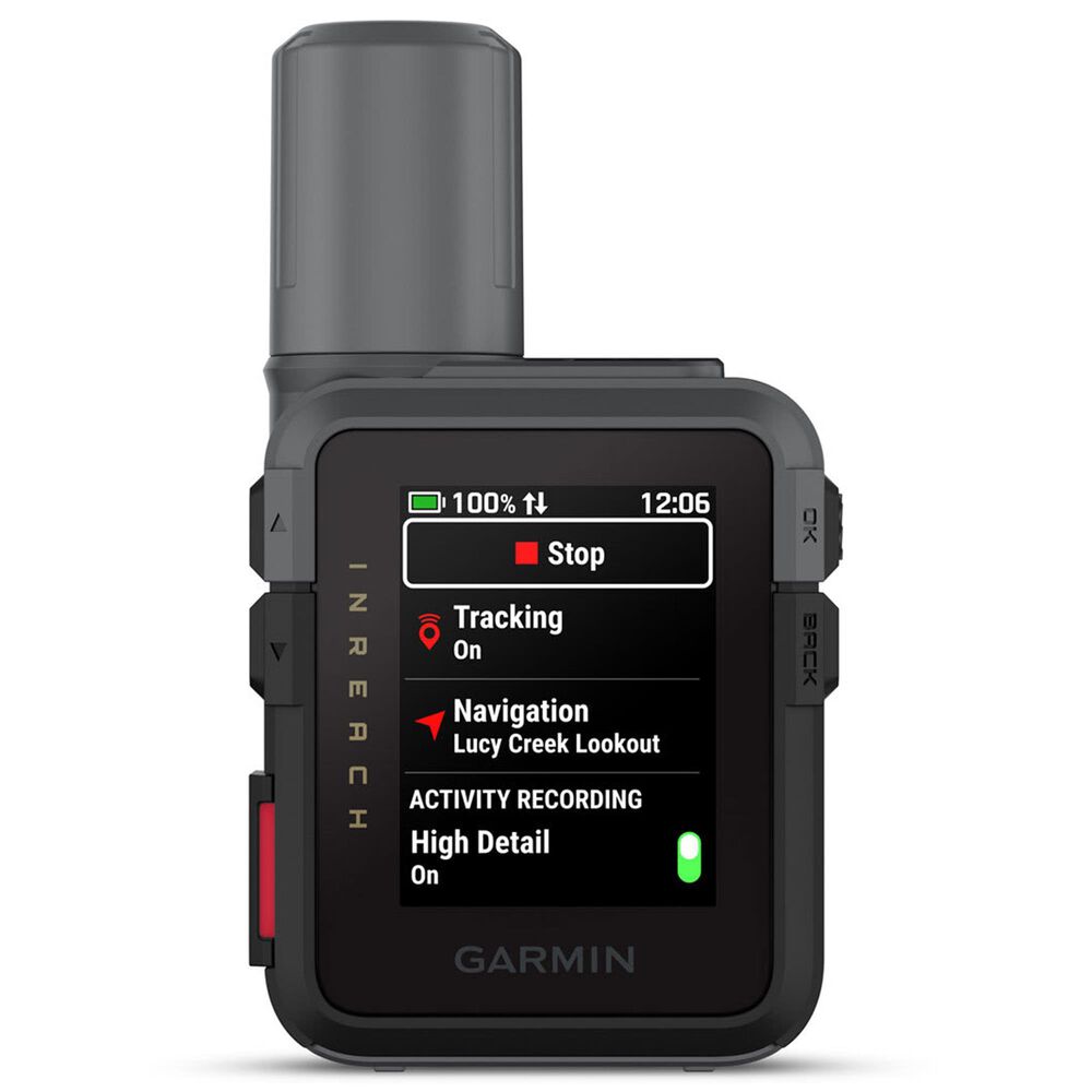Garmin inReach Mini 3 Satellite Communicator with Touchscreen in Black and Gray, , large