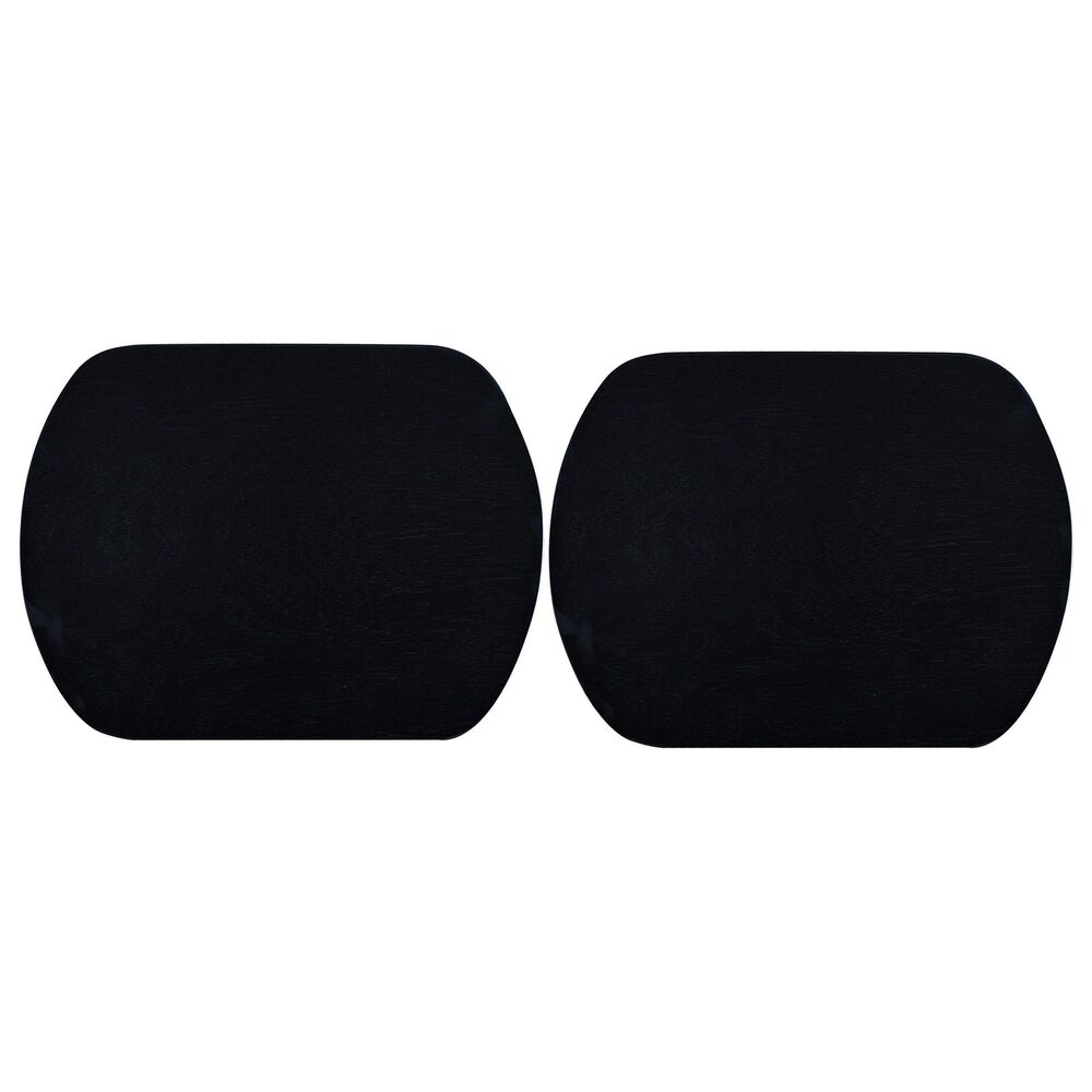 Linon Home Decor Culver Counter Stool in Black (Set of 2), , large