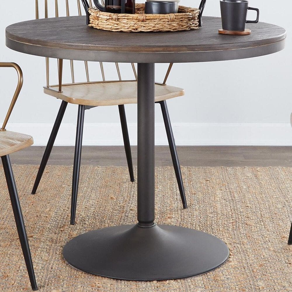 Lumisource Dakota Dining Table in Espresso - Table Only, , large