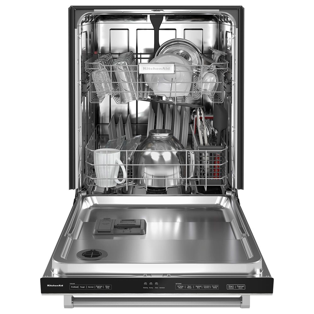 KitchenAid 24&quot; Fully-Integrated Built-In Dishwasher with 30 Total Wash Jets in PrintShield Stainless Steel, , large
