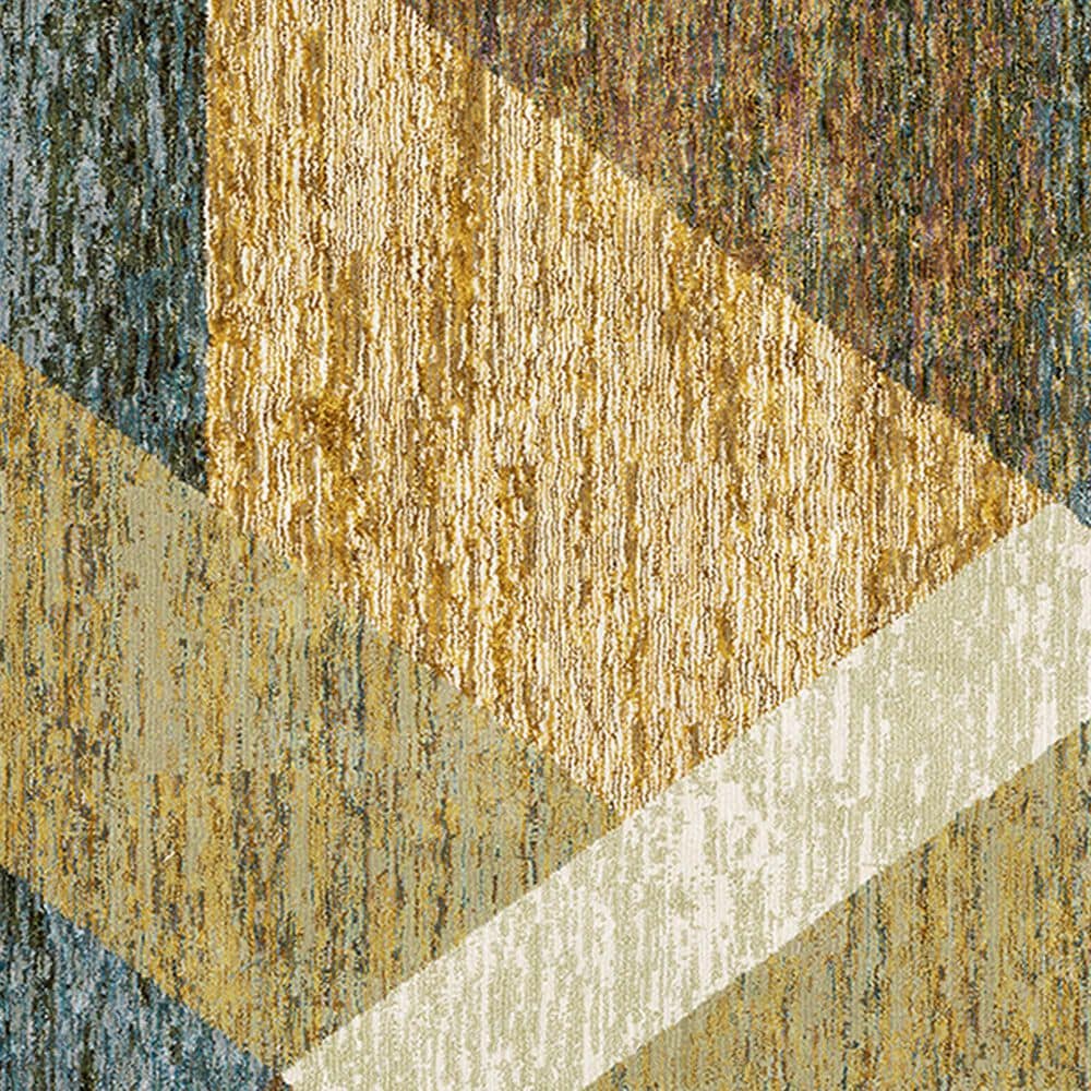 Oriental Weavers Strada Rockville STR09 5&#39;3&quot; x 7&#39;3&quot; Gold Area Rug, , large
