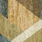Oriental Weavers Strada Rockville STR09 5"3" x 7"3" Gold Area Rug, , large