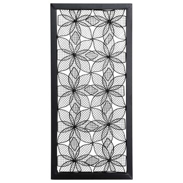 Flair Industries 26" x 12" Metal Flower Box Wall Art, , large