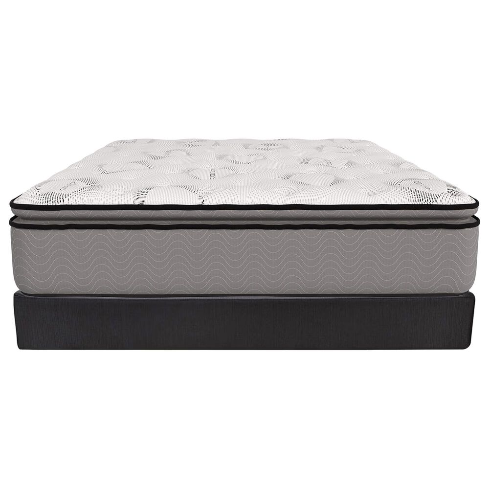 Southerland Jasmine Plush Pillow Top Twin Mattress with High Profile Box Spring, , large