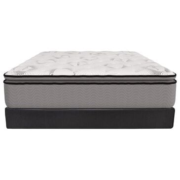 Southerland Jasmine Plush Pillow Top Twin Mattress with High Profile Box Spring, , large