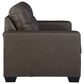 Ashley Barlin Mills Stationary Sofa and Loveseat Set in Umber, , large