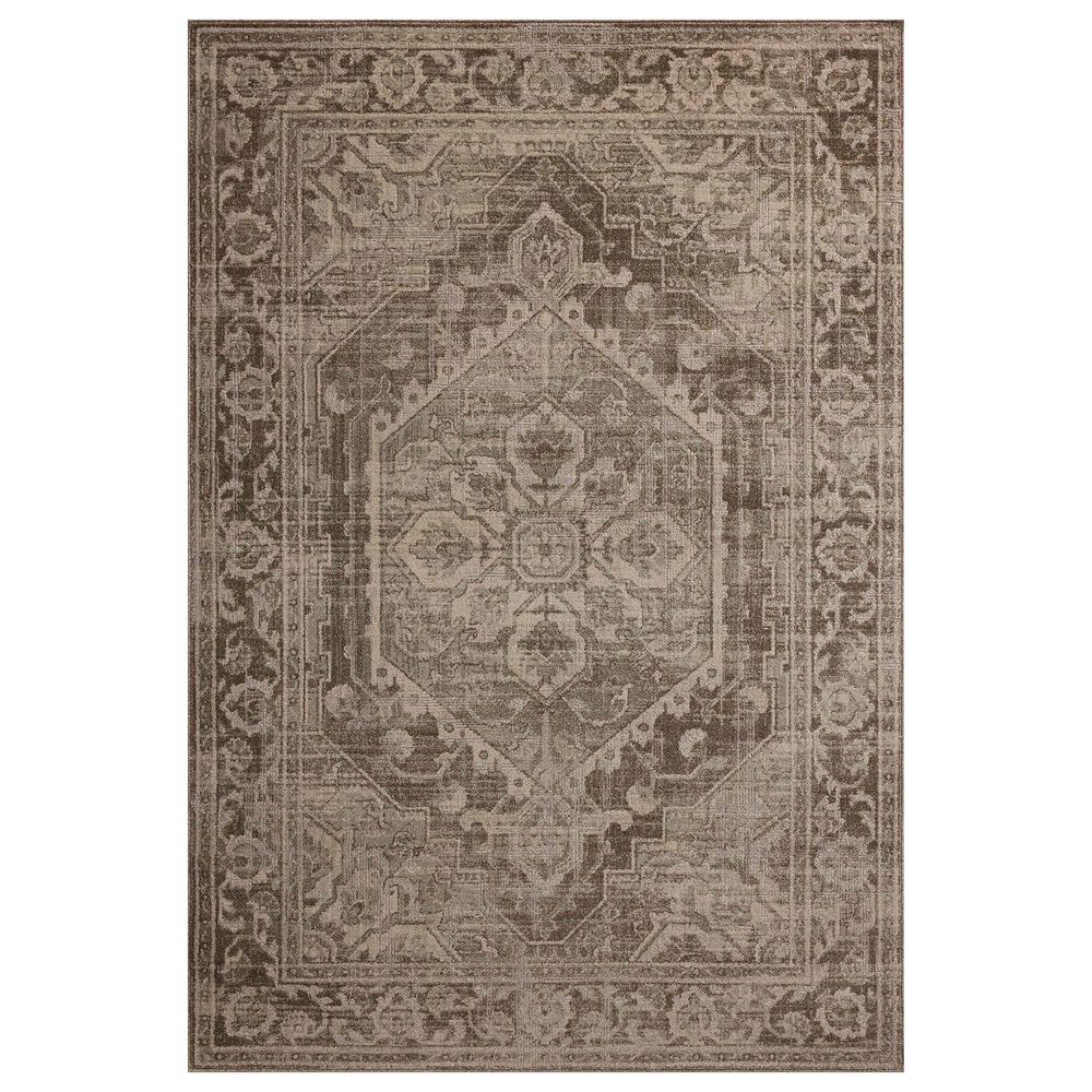 Magnolia Home Mona Cocoa and Stone 3&#39;7&quot; x 5&#39;7&quot; Area Rug, , large