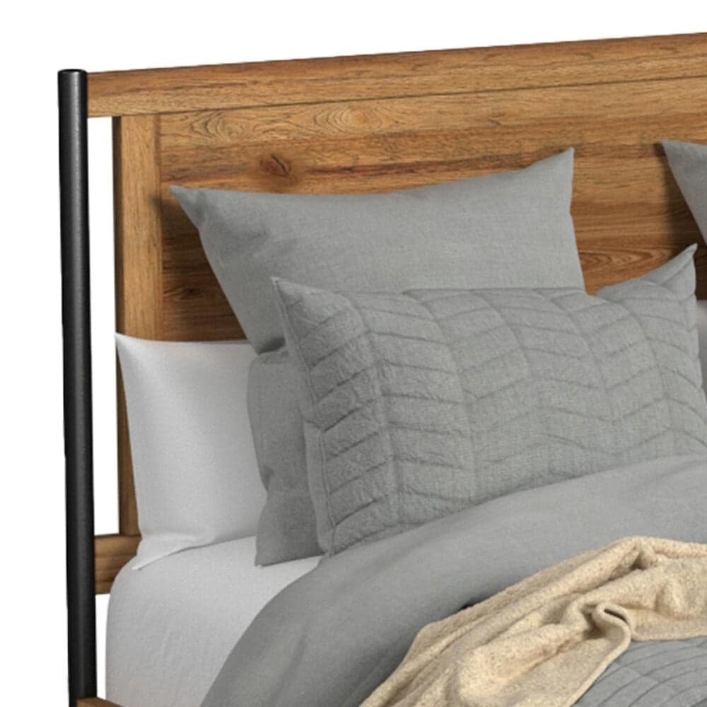 Hawthorne Furniture Norcross King Panel Bed in Hickory, , large