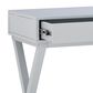 Linon Home Decor Peggy Side Storage Desk in Grey, , large