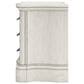 Millenium Arlendyne King Upholstered Bed with 2 Nightstands in Antique White, , large