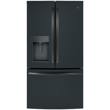 GE Appliances 27.8 Cu. Ft. Energy Star French-Door Refrigerator in Black Slate, , large