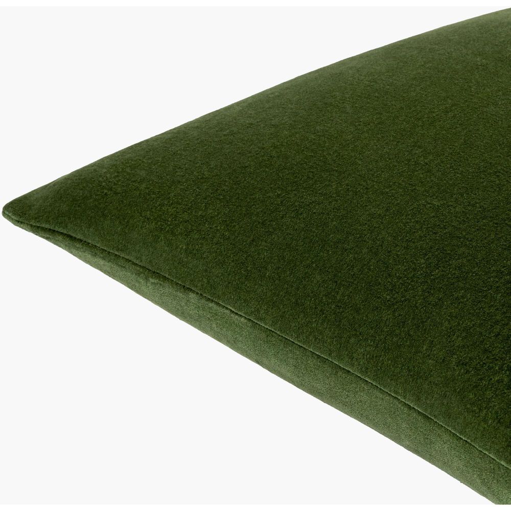 Surya 20&quot; Square Throw Pillow in Lunar Green, , large