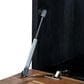 Home Trends & Design Santa Fe 72" Bar Cabinet in Natural and Matte Black, , large