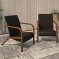 DHP SmartWick Patio Lounge Chair Dark Brown (Set of 2), , large