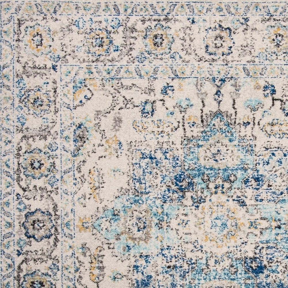 Safavieh Madison MAD603K 10&#39; x 14&#39; Turquoise and Ivory Area Rug, , large