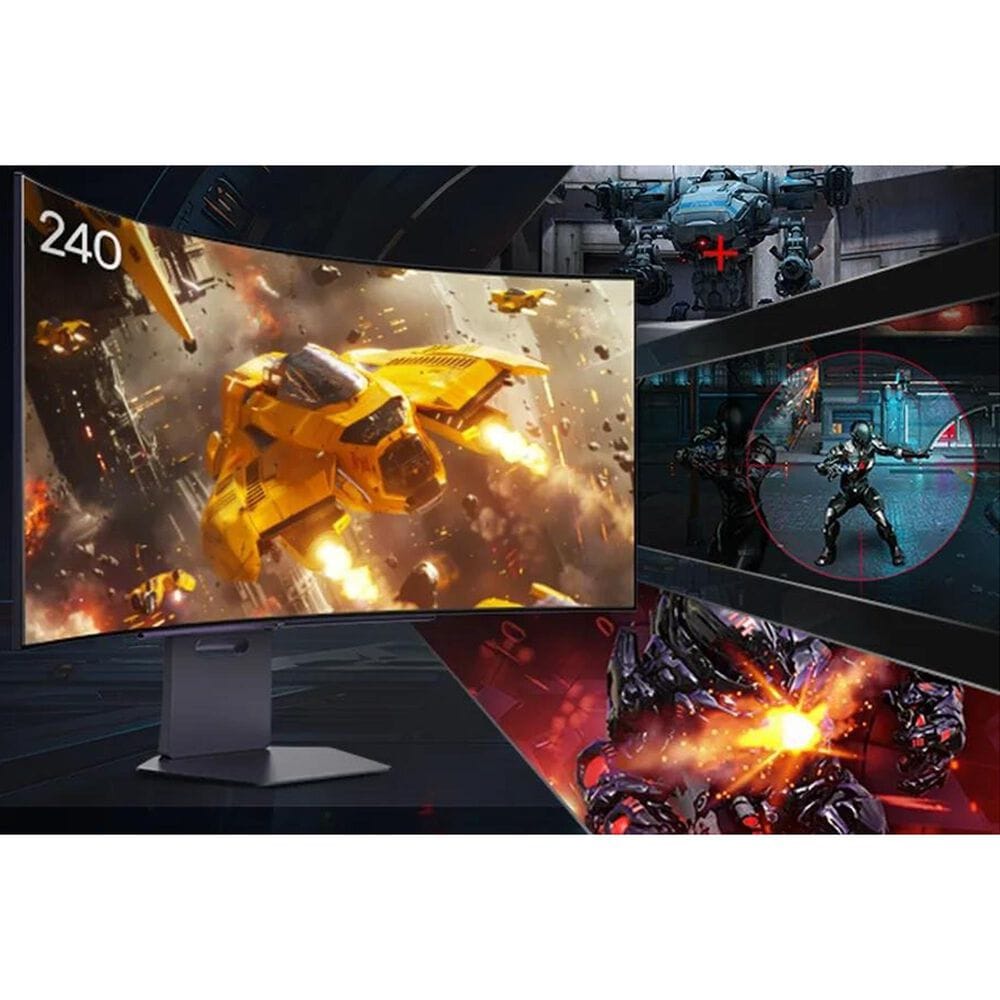 LG 39&quot; UltraGear WQHD OLED Curved Gaming Monitor in Black, , large