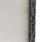 Furniture of America Lalia Queen Upholstered Panel Bed with Padded Headboard in Matte Grey, , large