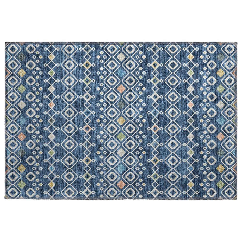 Dalyn Rug Company Neo NO12 1"8" x 2"6" Navy Area Rug, , large