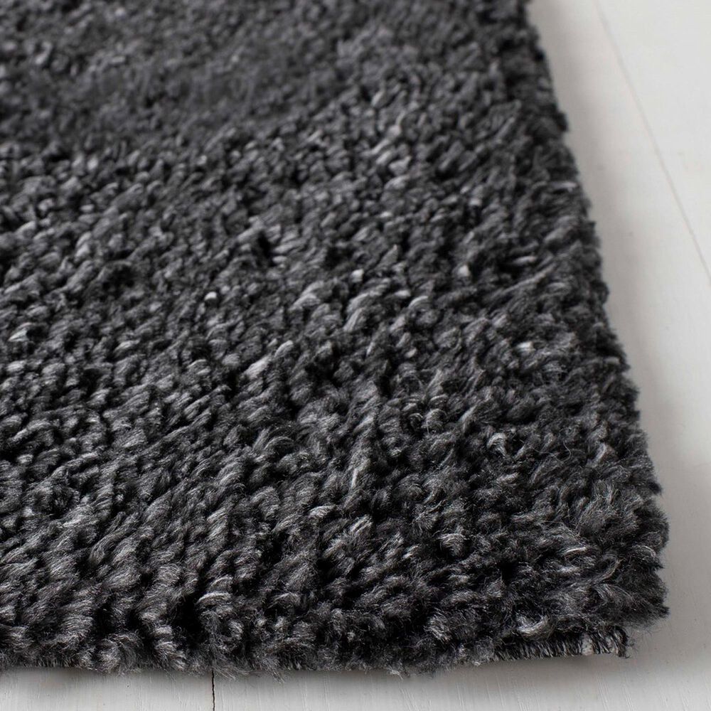 Safavieh August Shag AUG900H 6&#39; x 9&#39; Charcoal Area Rug, , large