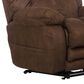 Catnapper Dawkins Power Lay Flat Recliner in Chocolate, , large