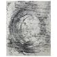 Feizy Coda 8928F 12" x 15" Black and White Area Rug, , large