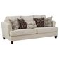 Signature Design by Ashley Callisburg Stationary Sofa in Linen, , large