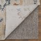 Feizy Pasha 39M8F 5" x 7"6" Ivory and Multicolor Area Rug, , large