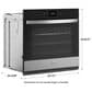 Whirlpool 30" Single Smart Wall Oven with Air Fry in Fingerprint Resistant Stainless Steel, , large