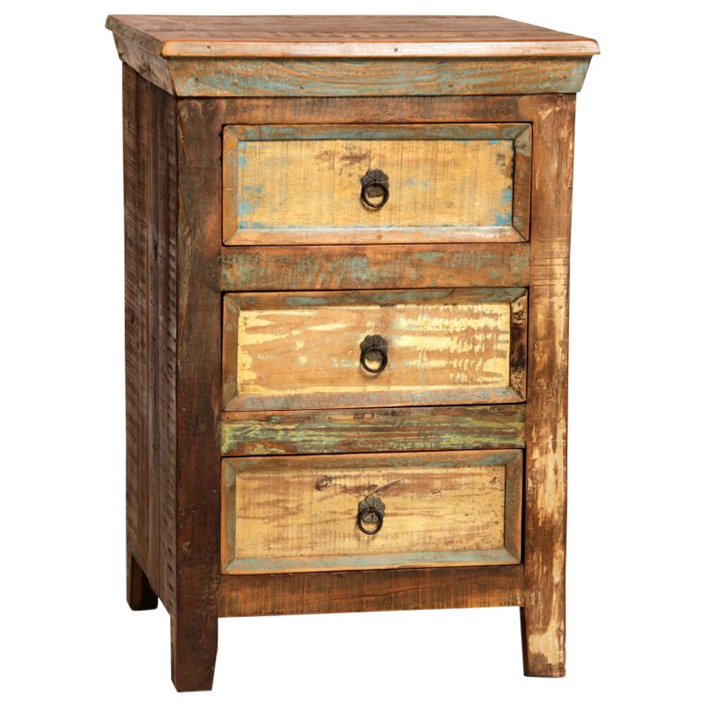 Blue Sun Designs Nantucket Nightstand in Multi, , large