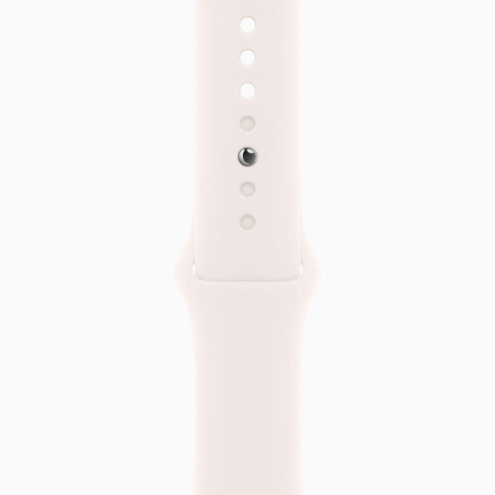 Apple Watch Series 11 &#40;GPS + Cellular&#41; 46mm Gold Titanium Case with Light Blush Sport Band - M/L, , large