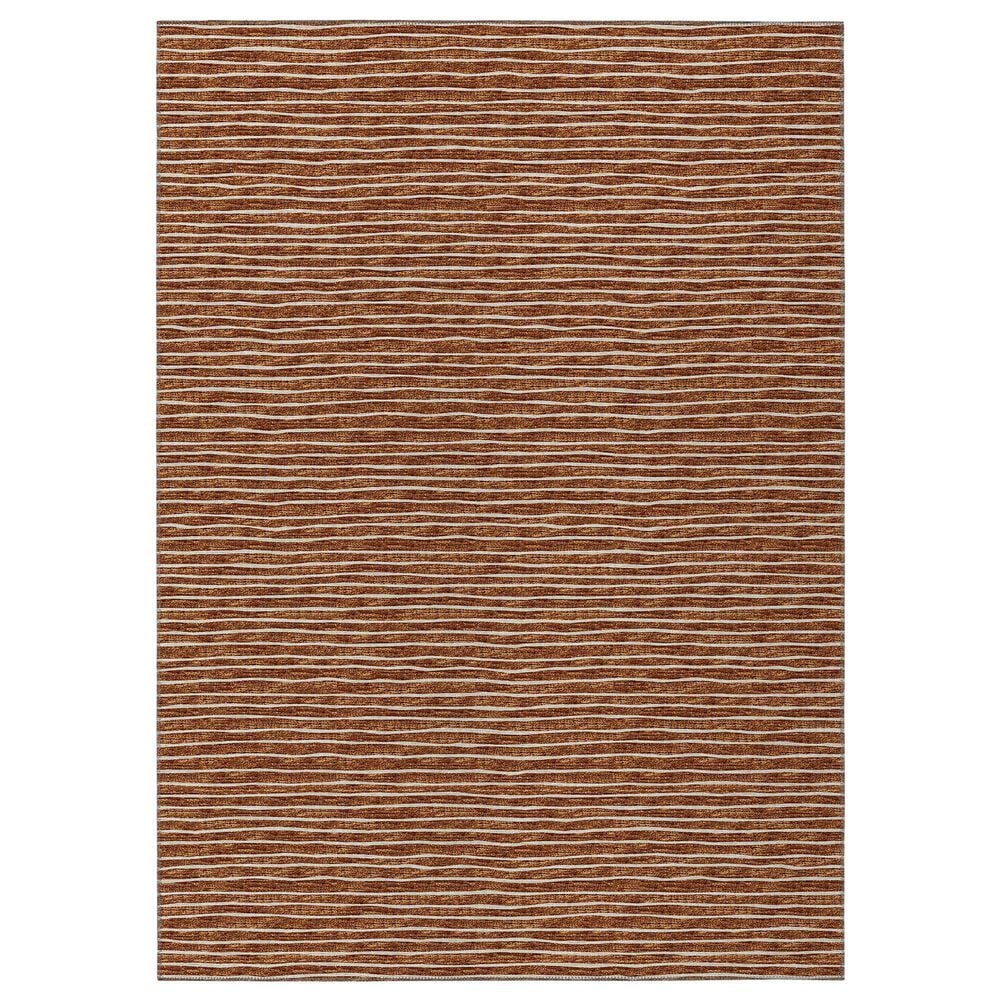 Dalyn Rug Company Laidley 5" x 7"6" Paprika Indoor/Outdoor Area Rug, , large