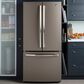 GE Appliances 18.6 Cu. Ft. Counter-Depth French-Door Refrigerator in Slate, , large