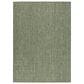 Nourison Horizon HOZ02 Green 5" x 7" Indoor/Outdoor Area Rug, , large