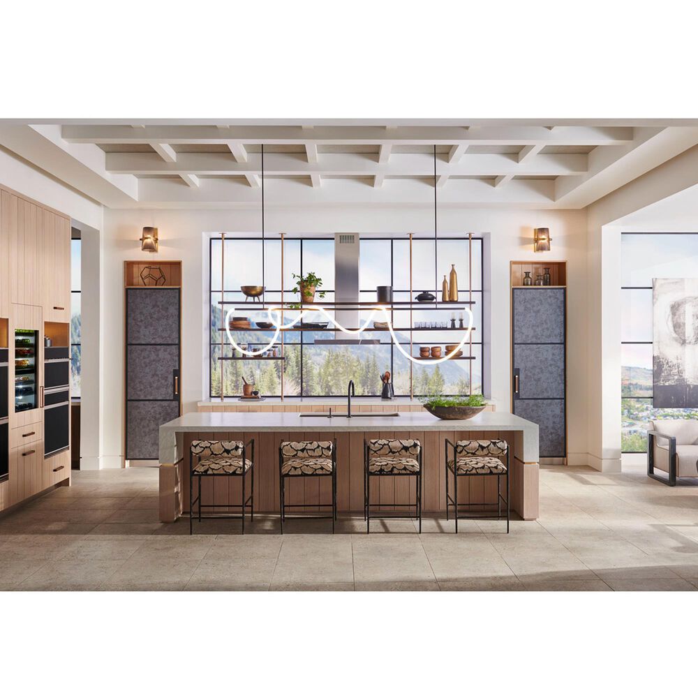 Monogram 30&quot; Integrated Column Freezer with Left Handle- - Panel Sold Separately, , large
